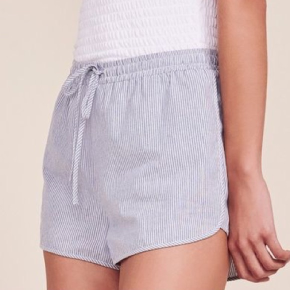 Jack By Bbd | Kaylee Light Blue Striped Shorts